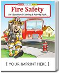 SC0192 Fire Safety Coloring and Activity Book With Custom Imprint